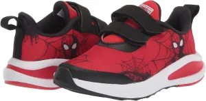 adidas Boy's Fortarun Spider-Man CF (Little Kid/Big Kid) Vivid Red/Black/White 6.5 Big Kid M