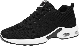 Cathalem Womens Orthopedic Sneakers Air Cushion Running Shoes Walking Shoes Mesh Gym Fashion Sneakers Athletic Comfortable