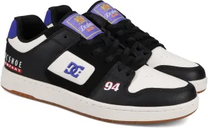 DC Men's Manteca 4 SE Skate Shoe, Black/Blue/Multi, 10