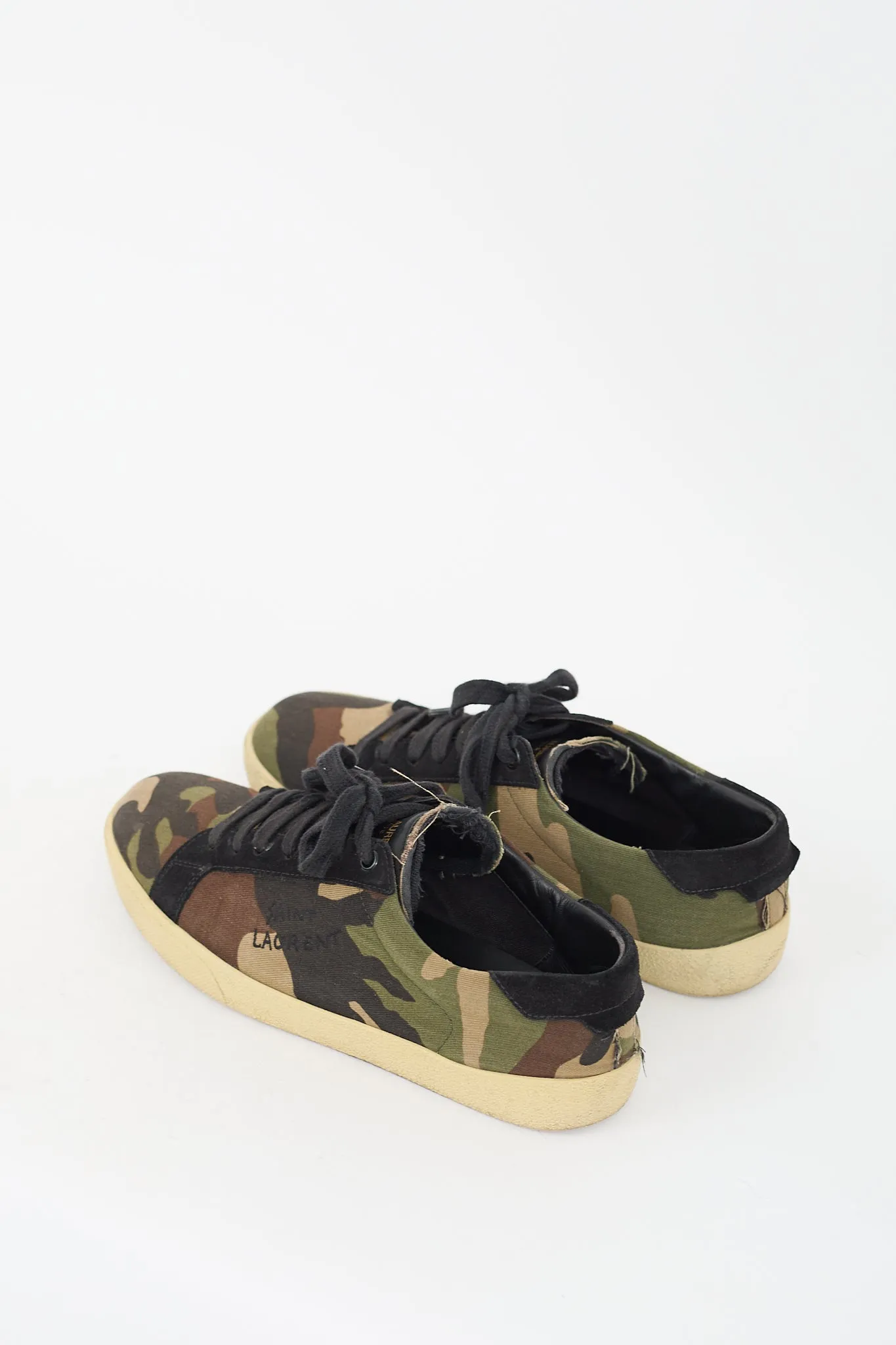 Green & Brown Camouflage Signa SL/06 Sneaker
