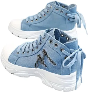 Women's Fashion Canvas Shoes, Breathable Outdoor Casual Sneakers for Women